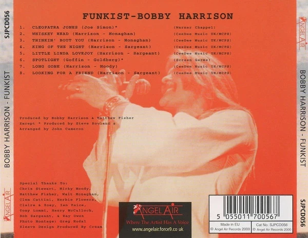 CD Bobby Harrison "Funkist" – photo 2